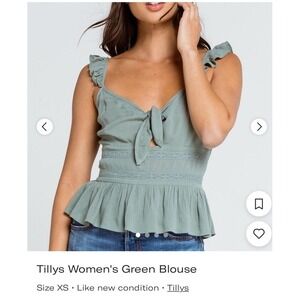 Patrons Of Peace, Green Top XS